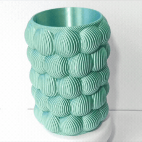 Brick vaas mint-blauw Bricks vaas Mint-Blauw